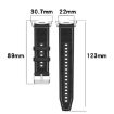 Samsung Galaxy Watch 8/8 Classic Hybrid Nylon Silicone Band Green - 6
