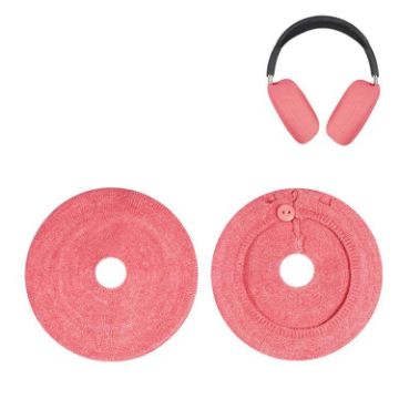 Pink Knitted Dust Cover for Apple AirPods Max (2pcs) - 1