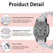 Fossil Q Machine Hybrid Watch 22mm Diamond Stainless Steel Band - 3