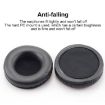 Protein Leather Earpads for Creative Aurvana Live 2 (2pcs, Black) - 6