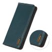Samsung Galaxy XCover7 Pro Green Nappa Leather Phone Case - 5