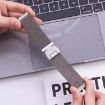 20mm Silver Milanese Mesh Watch Band with Parachute Buckle - 4