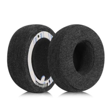 Cotton Replacement Earpads (1 Pair) for Beats Solo3/Solo2 - Black - 1