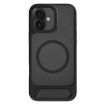 iPhone 17 Kalebol MagSafe Hybrid Case - Invisible Tilt Holder (Black) - 1