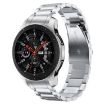 24mm Silver Titanium Alloy Watch Band with Flat Buckle - 1