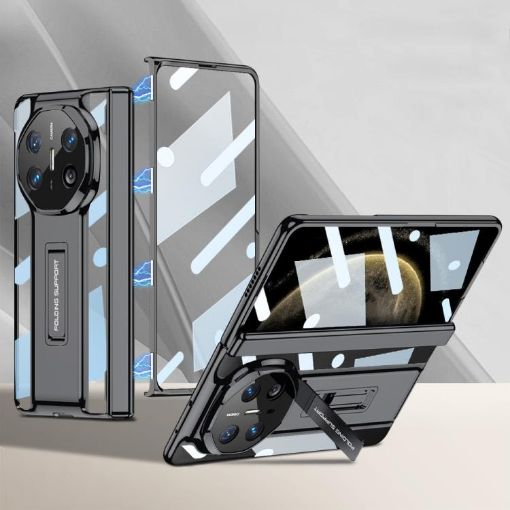 Huawei Mate X6 GKK Magnetic Folding Supercar Case (Black) - 1