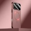 iPhone 16 Pro Max Large Window MagSafe Frosted Case (Wine Red) - 1