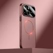 Kalebol Wine Red MagSafe Frosted PC Case for iPhone 15 - 1