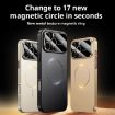 iPhone 14 Kalebol MagSafe Frosted PC Case (Wine Red) - 2