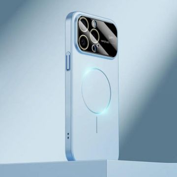 iPhone 13 Pro Max MagSafe Frosted PC Case (Sierra Blue) - 1