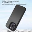 Kalebol Frosted PC Hybrid TPU Case for iPhone 17 (Blue) - 5