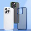 Kalebol Frosted PC Hybrid TPU Case for iPhone 17 (Dark Purple) - 2