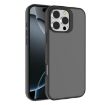 Kalebol Frosted PC Hybrid TPU Case for iPhone 16 Pro Max (Black) - 1