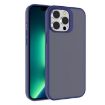 iPhone 13 Pro Kalebol Blue Frosted PC Hybrid TPU Case - 1