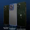 Kalebol Deep Green Frosted Hybrid Phone Case for iPhone 13 Pro - 3