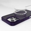 iPhone 14 Plus Kalebol Frosted MagSafe Case - Dark Purple - 4
