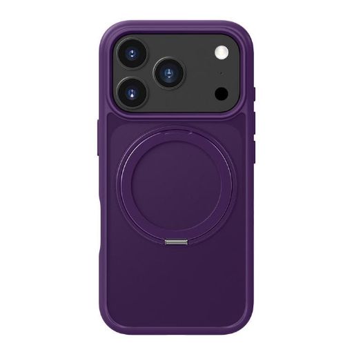 iPhone 17 Pro Kalebol Frosted MagSafe Acrylic TPU Case (Purple) - 1