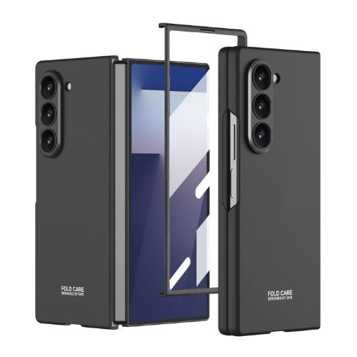 GKK Ultra-thin Case for Samsung Galaxy Z Fold7 5G (Black) - 1
