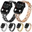 Black Diamond Metal Watch Band for Apple Watch 42-49mm - 6