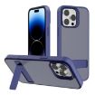 iPhone 14 Pro Kalebol Royal Blue Holder Hybrid TPU Case - 1