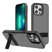 iPhone 13 Pro Max Kalebol Frosted Hybrid TPU Case (Black) - 1