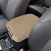 Toyota Prado 2010-2019 Armrest Box Leather Cover (Beige) - 1