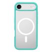 iPhone 17 Air Kalebol Clear MagSafe Green Shockproof Case - 1