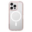 iPhone 15 Pro Max Clear MagSafe Shockproof Case - Pink - 1