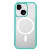 iPhone 13 Clear MagSafe Shockproof Hybrid Case (Green) - 1