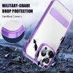iPhone 17 Kalebol Holder Clear Acrylic TPU Case (Transparent) - 4