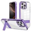 iPhone 16 Pro Max Purple Kalebol Holder Clear Acrylic Phone Case - 1