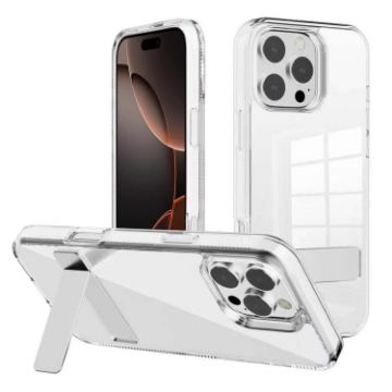 iPhone 16 Pro Kalebol Clear Acrylic TPU Phone Case - 1