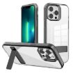 iPhone 13 Pro Kalebol Holder Clear Acrylic TPU Case (Black) - 1