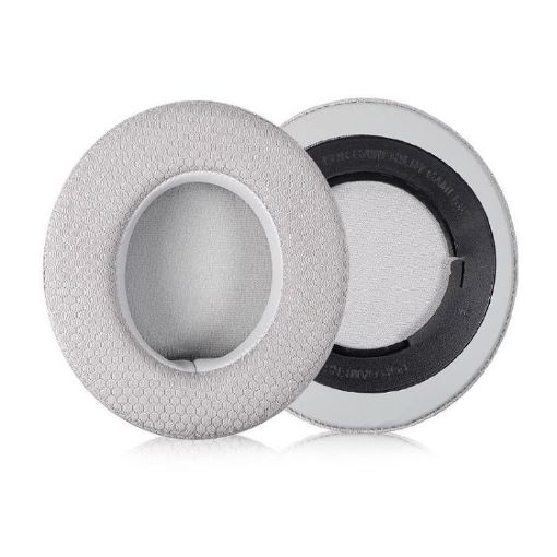 Replacement Earpads for Razer Kraken Pro V2, Grey Football Fabric - 1