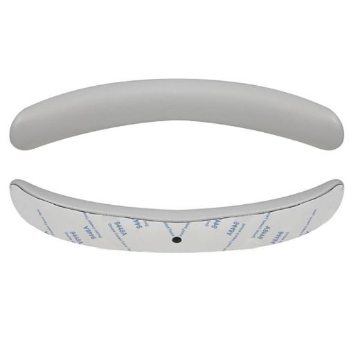 Grey Protein Leather Headband Cushion for Razer Barracuda/X - 1