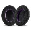 2 Pack Mesh Earpads for Philips SHP9500 - Black Purple - 1