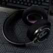 2 Pack Mesh Earpads for Philips SHP9500 - Black Purple - 4