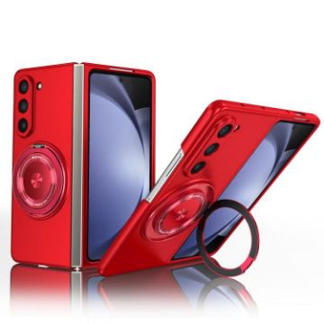 Samsung Galaxy Z Fold7 Kalebol MagSafe Rotation Holder Case (Red) - 1