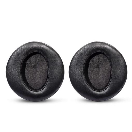 2pcs Lambskin Earpads For DENON AH-D2000/D5000/D5200/D7000 (Black) - 1