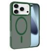 iPhone 17 Pro Max Kalebol MagSafe Frosted Case Dark Green Lens Frame - 1