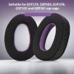 2pcs Earpads For Sennheiser GSP370/300/350/305/301 Black Purple - 2