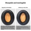 2pcs Protein Leather Ice Silk Earpads for Sennheiser MOMENTUM 2.0 - 5