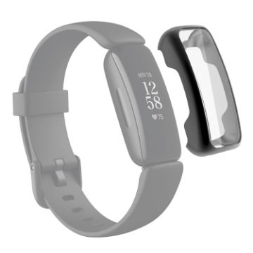 Fitbit Inspire 2 Black TPU Electroplating Protective Case Cover - 1