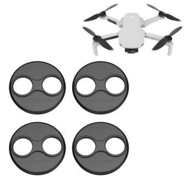 Sunnylife Aluminum Motor Cover for DJI Mini 3 Pro/Mavic Mini (Black) - 1