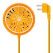 REMAX RU-S5 Multi-function Socket, 4 USB, CN Plug, 1.6m (Orange) - 1