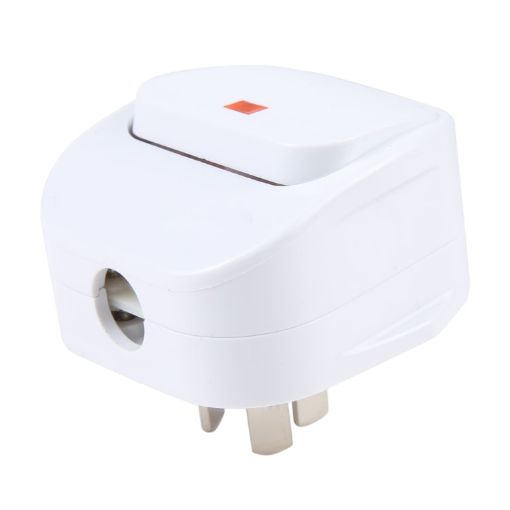13A AU Wall Plug Adapter with On/Off Switch & Fuse - 1