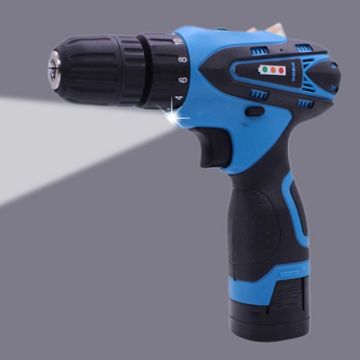 VOTO 16.8V Rechargeable Hand Drill Set with LED, US Plug, AC 220V - 1