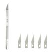 JIAFA JF-621 Metal Carving Knife Phone Repair Tool with 6 Blades - 1