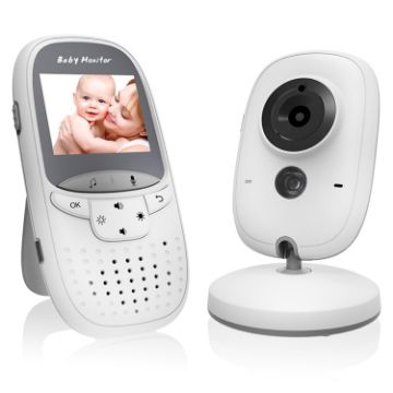 VB602 2.4" LCD Wireless Baby Monitor, Two Way Talk, Night Vision, Grey - 1