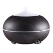 Wood Grain 10W Aromatherapy Humidifier with LED Light, 150mL (Black) - 3